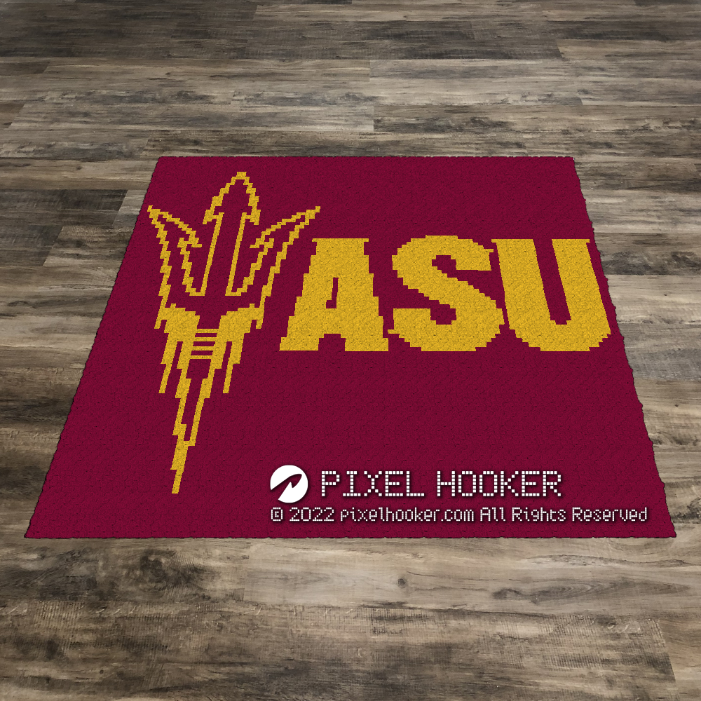 Arizona State Sun Devils Banner - 13x18 Inch Window & Wall Decor