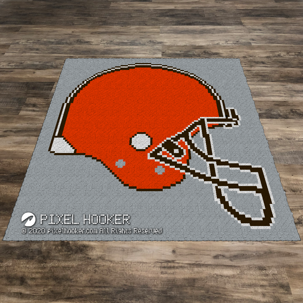 The Cleveland Browns Helmet Mixed Media by Pheasant Run Gallery - Pixels