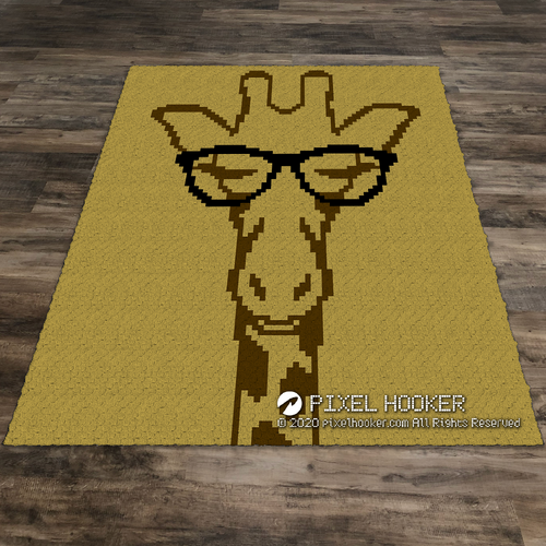 Giraffe in Glasses