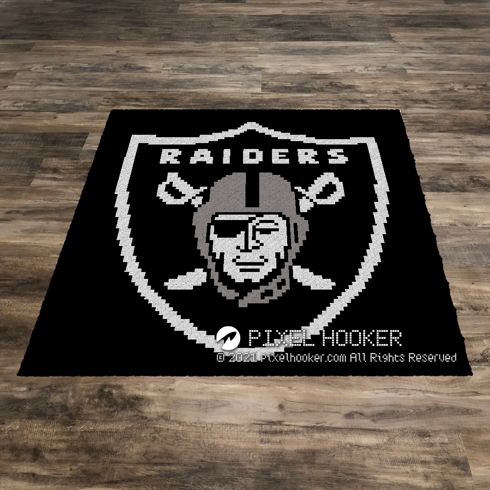 Raiders Logo – PixelHooker