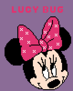 Lucy Bug Minnie Mouse