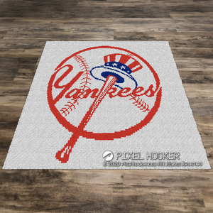 New York Yankees Torch (Row by Row)