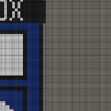 Load image into Gallery viewer, Dr Who Tardis (Row by Row)