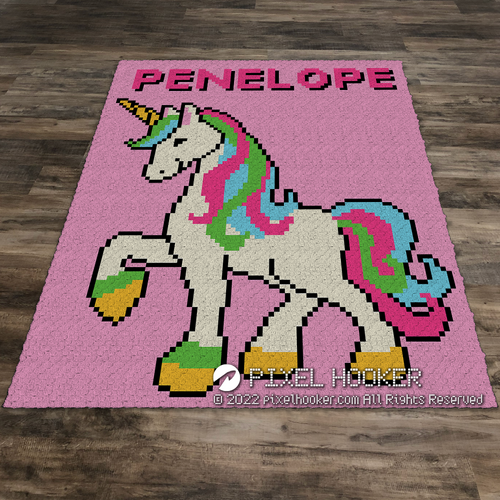 Penelope Standing Unicorn