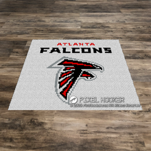 Load image into Gallery viewer, Falcons Blanket and Pillow