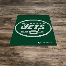 Load image into Gallery viewer, New York Jets Blanket and Pillow