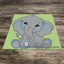 Load image into Gallery viewer, Blue Elephant
