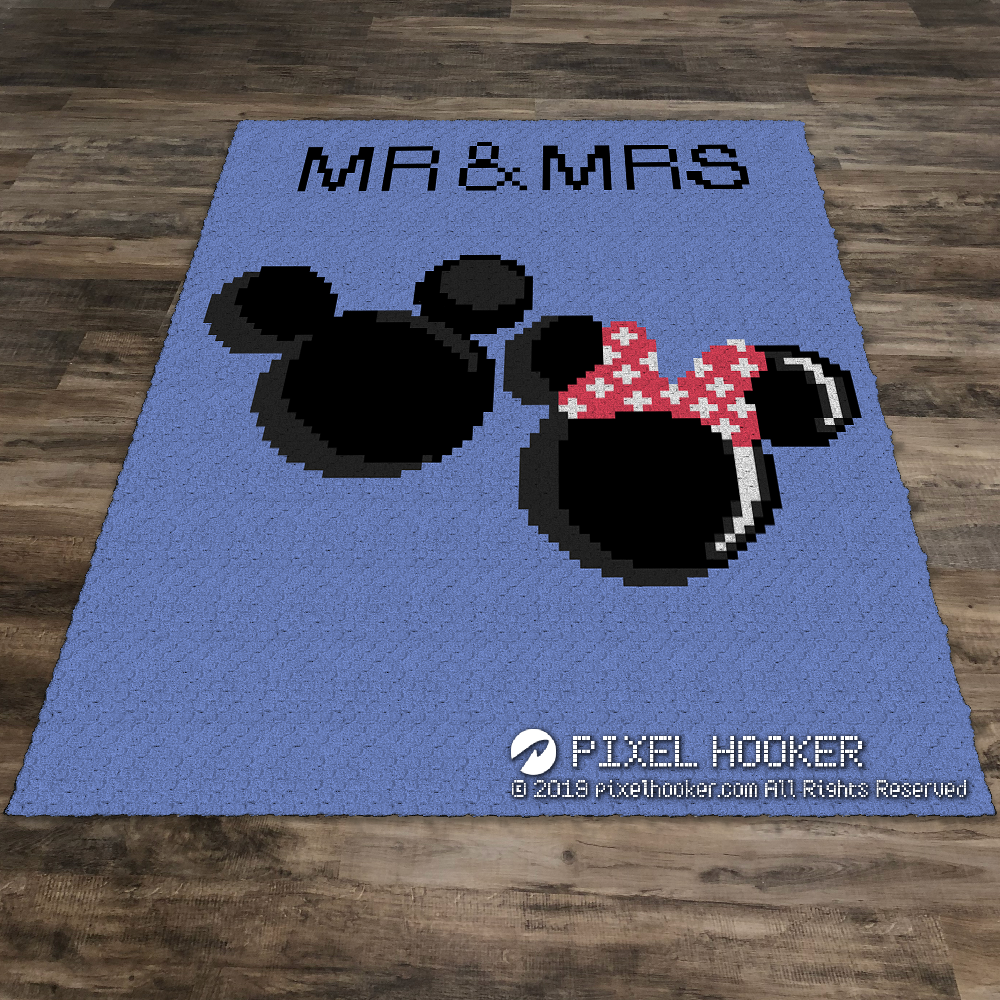 MR and MRs Mickey and Minnie