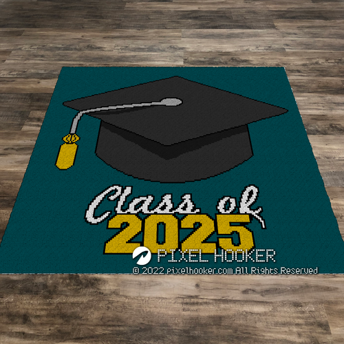 Class of 2025 (Row by Row Pattern)