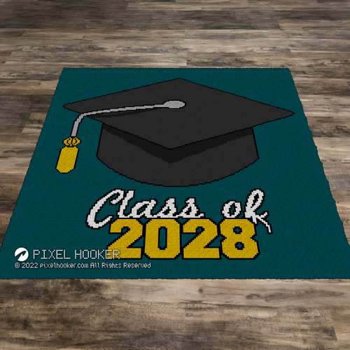 Class of 2028 (Row by Row Pattern)