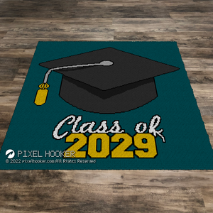 Class of 2029 (Row by Row Pattern)