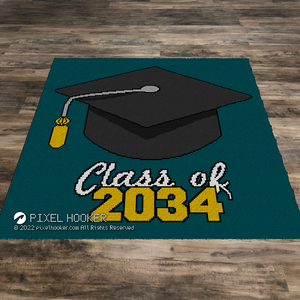 Class of 2034 (Row by Row Pattern)