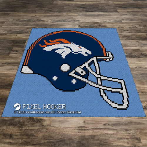 Denver Broncos Helmet