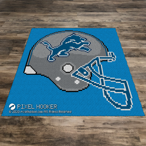 Detroit Lions Helmet