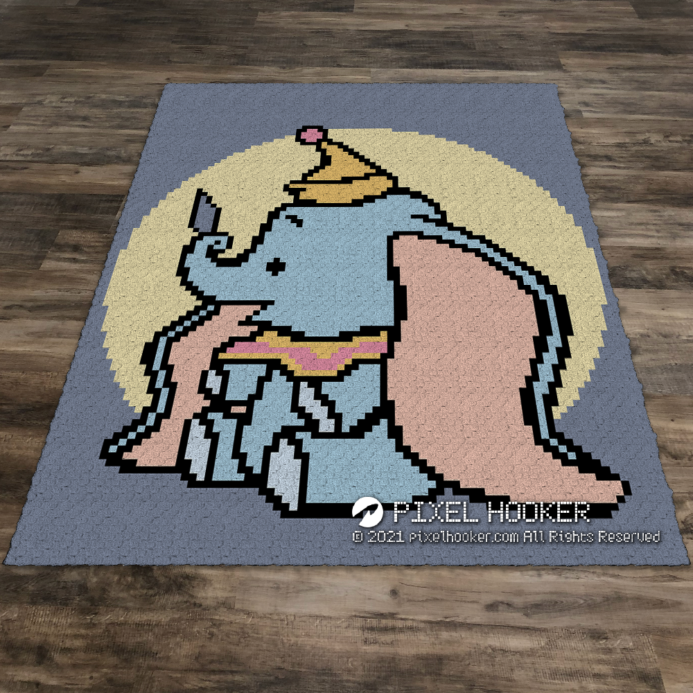 Dumbo crochet outlet blanket pattern