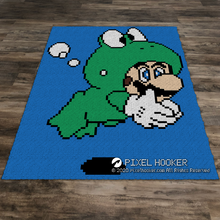 Load image into Gallery viewer, Jumping Frog Luigi