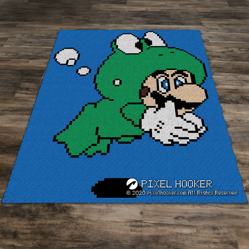 Jumping Frog Luigi