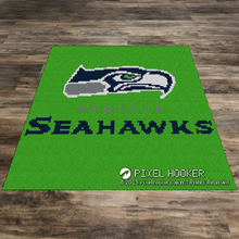 Load image into Gallery viewer, Seattle Seahawks Logo (Green)