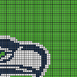 Seattle Seahawks Logo (Green)