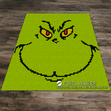 Load image into Gallery viewer, Grinch Face