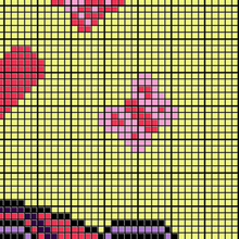 Load image into Gallery viewer, Purple Ladybug (Butterflies and Hearts)