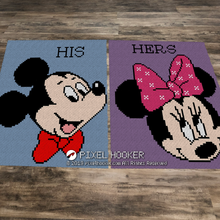Load image into Gallery viewer, His and Her Mickey and Minnie set