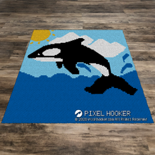 Load image into Gallery viewer, Jumping Orca