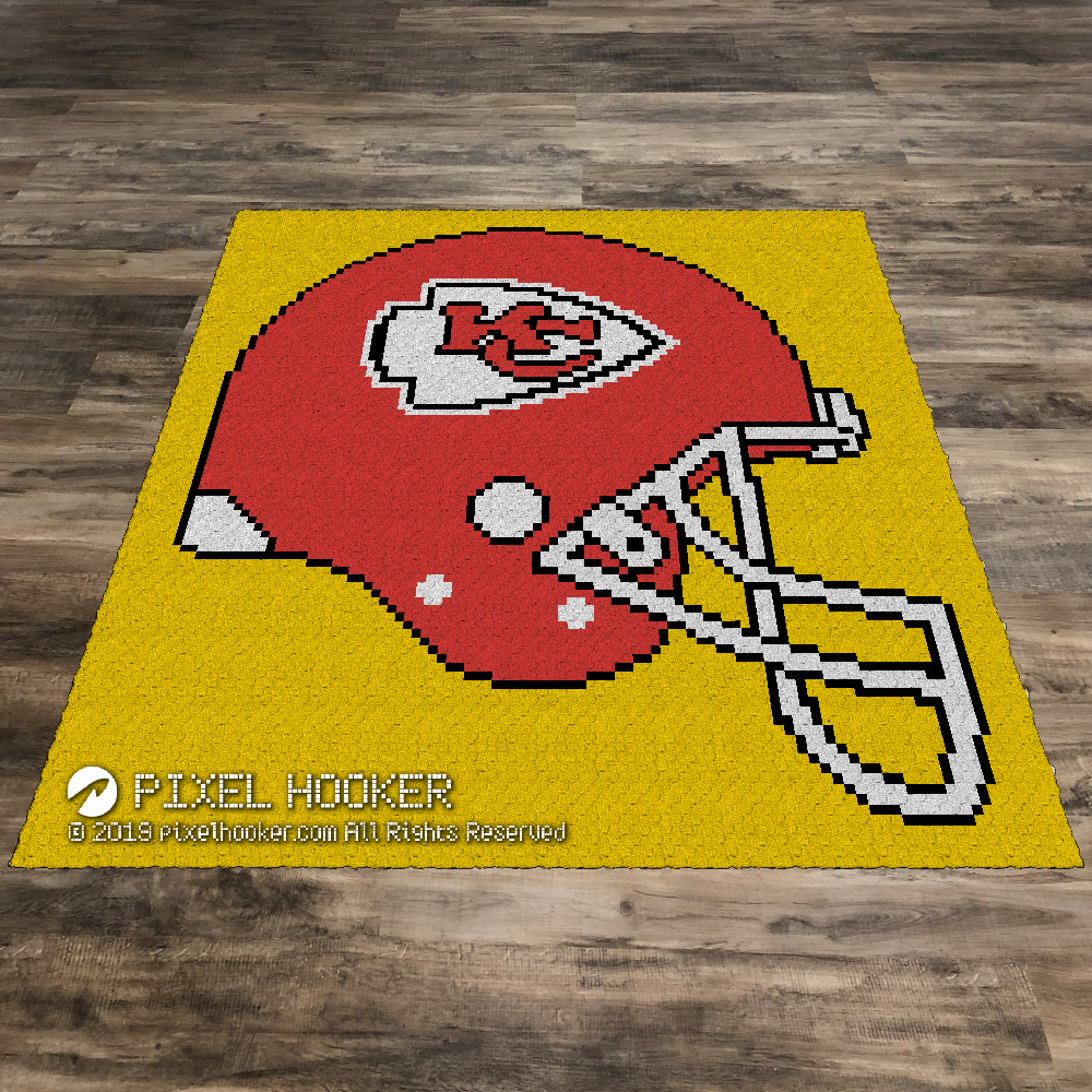 Kansas City Chiefs Football Rug