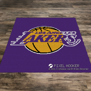 LA Lakers (Row by Row)
