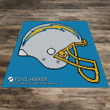 Load image into Gallery viewer, Los Angeles Chargers Helmet