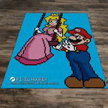 Load image into Gallery viewer, Mario and Peach