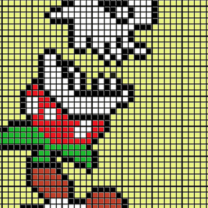 Balancing Mario (Multi-Colour)