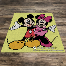 Load image into Gallery viewer, Mickey And Minnie Mouse