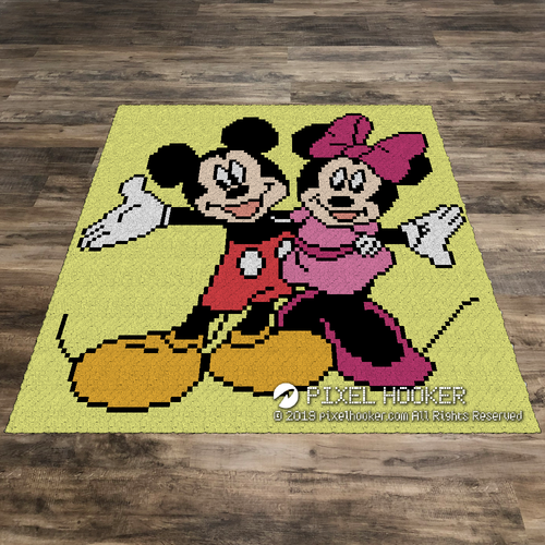 Mickey And Minnie Mouse