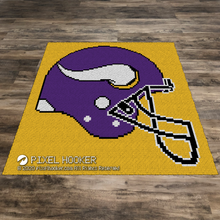 Load image into Gallery viewer, Minnesota Vikings Helmet