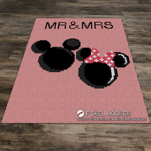 Load image into Gallery viewer, MR and MRs Mickey and Minnie