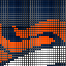 Load image into Gallery viewer, Denver Broncos Logo (Navy)