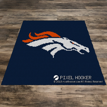 Load image into Gallery viewer, Denver Broncos Logo (Navy)