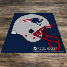 Load image into Gallery viewer, New England Patriots Helmet