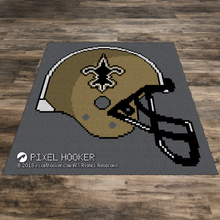 Load image into Gallery viewer, New Orleans Saints Helmet