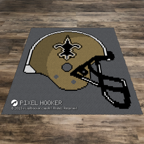 New Orleans Saints Helmet