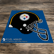 Load image into Gallery viewer, Pittsburgh Steelers Helmet