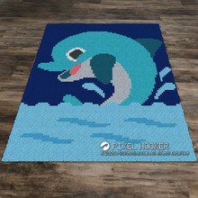 Load image into Gallery viewer, Playing Dolphin