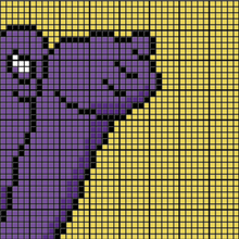 Load image into Gallery viewer, Purple Care Bear