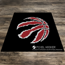 Load image into Gallery viewer, Toronto Raptors Logo (Red)
