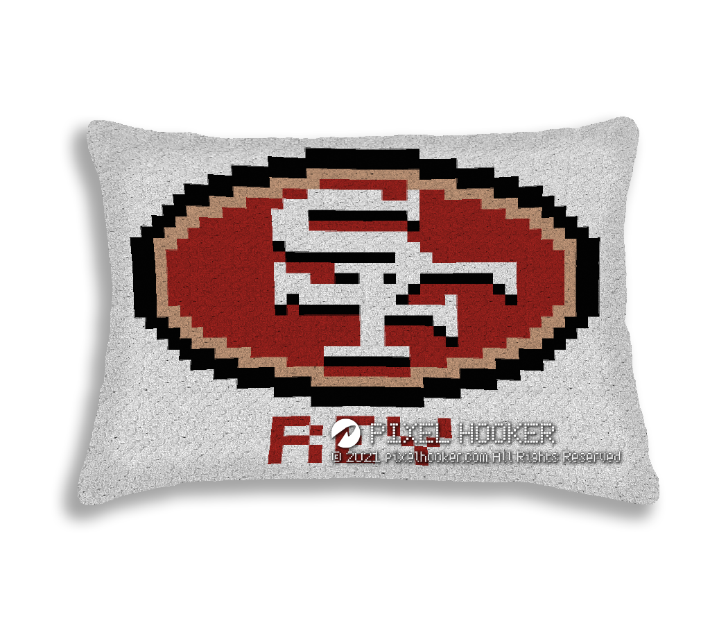 San Francisco 49ers Pillow (Rey)