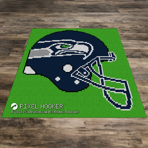 Seattle Seahawks Helmet