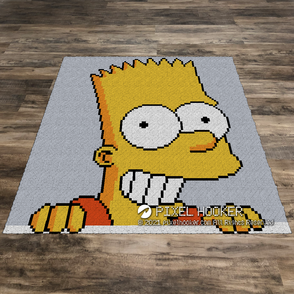 Smiling Bart Simpson