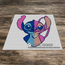 Load image into Gallery viewer, Their better halves (Stitch and angel)