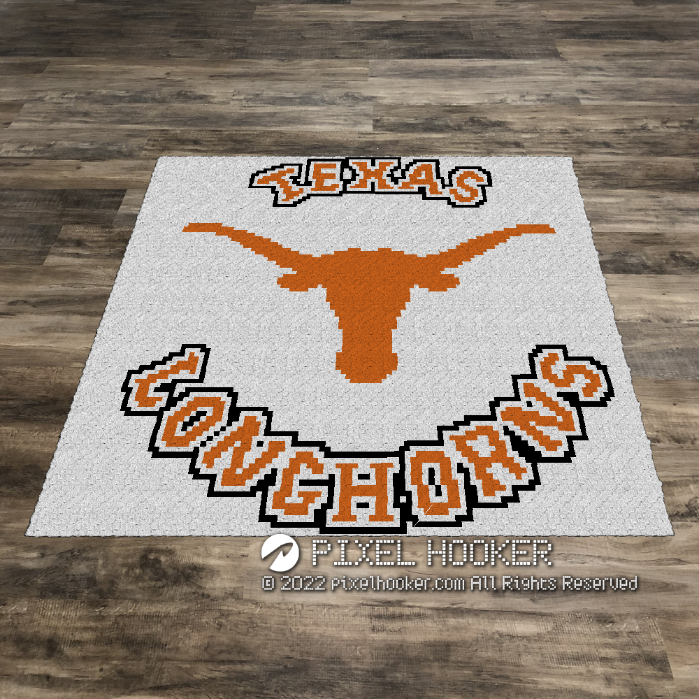 Texas LongHorns Logo and Text